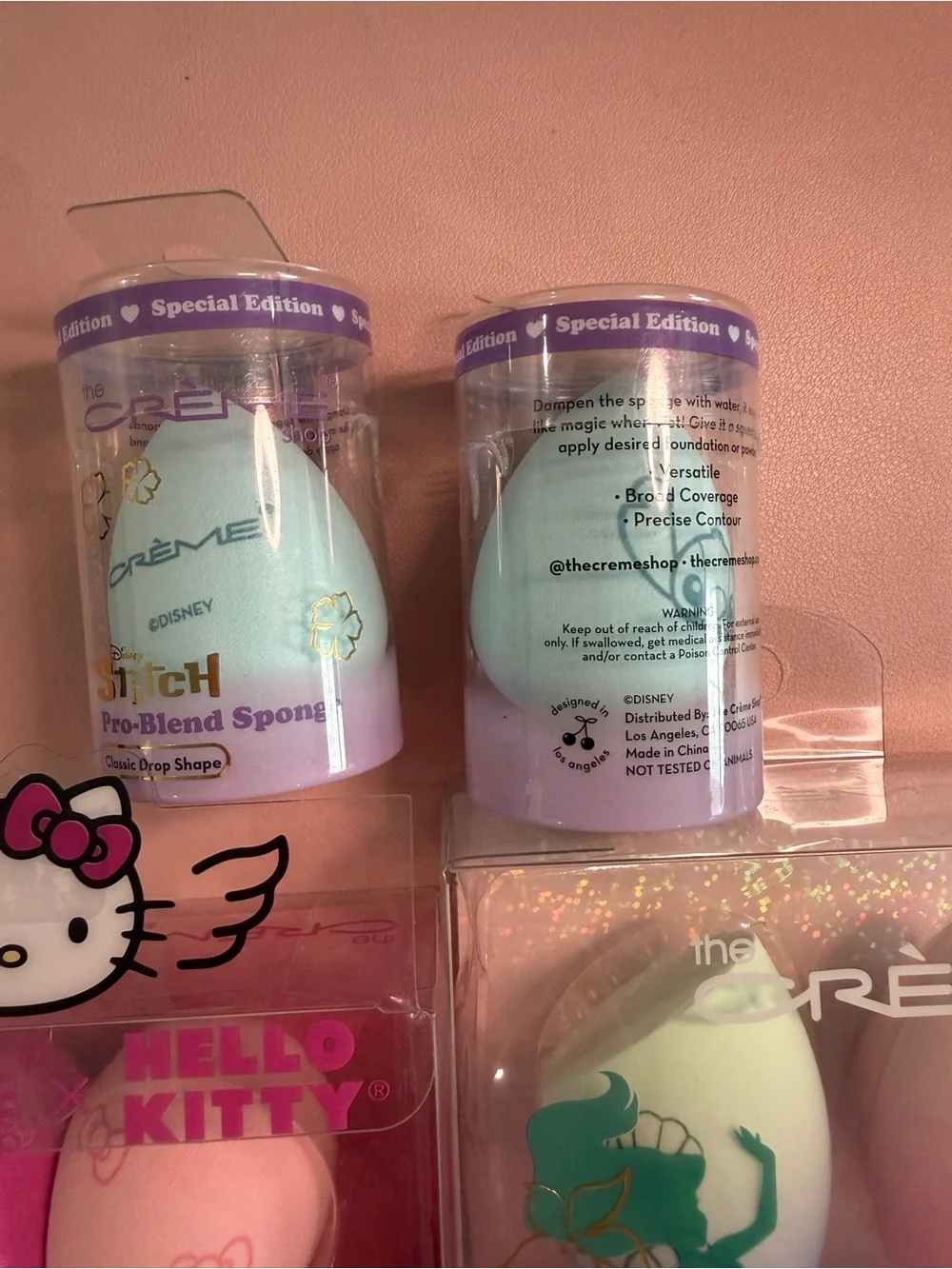 3/$25 The Crème Shop x Disney Stitch Pro Makeup Sponge - Special Edition NIB